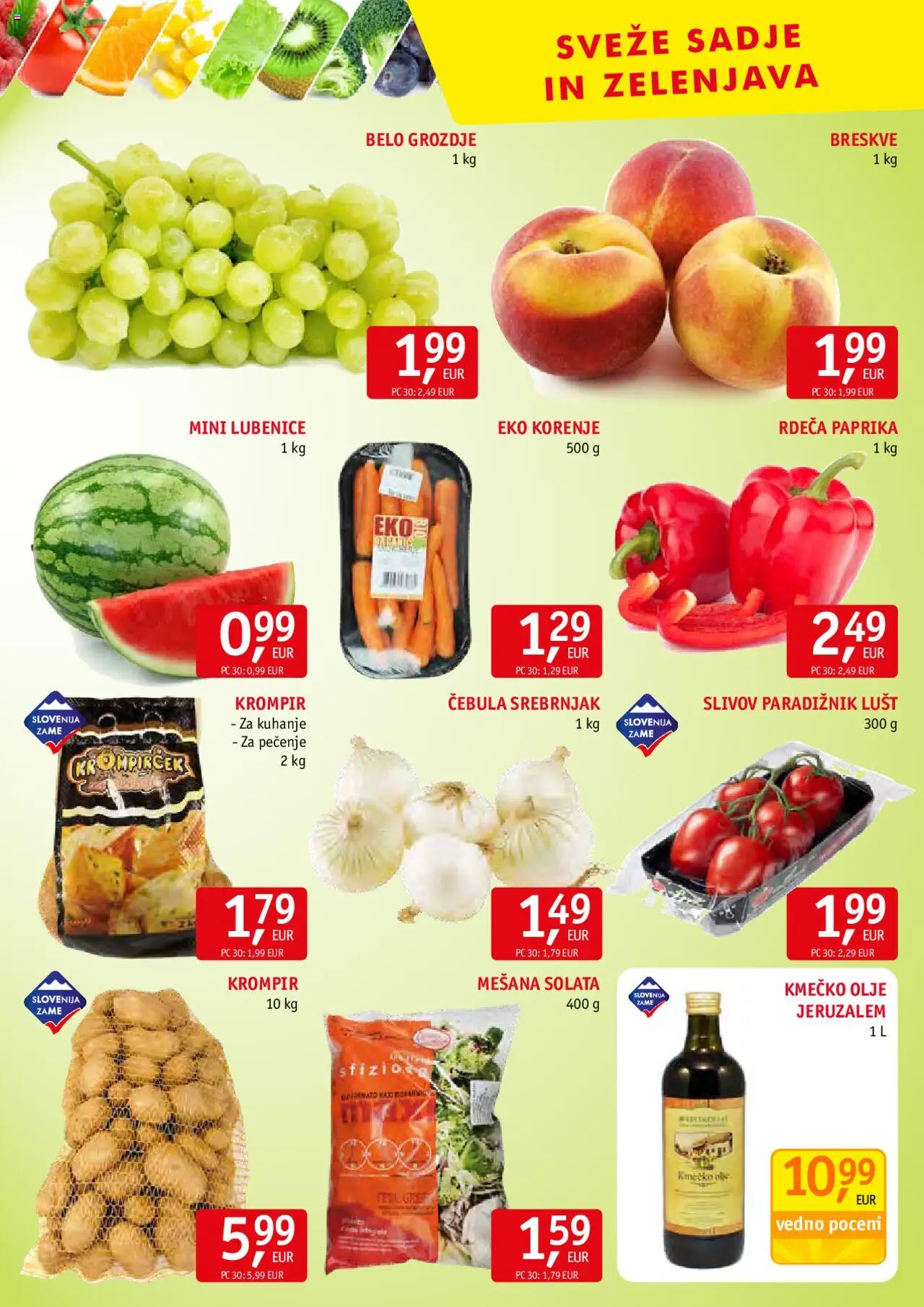 Jager katalog │ velja od 13.08.2025 | Stran: 8 | Izdelki: Paprika, Solata, Cebula, Lubenice