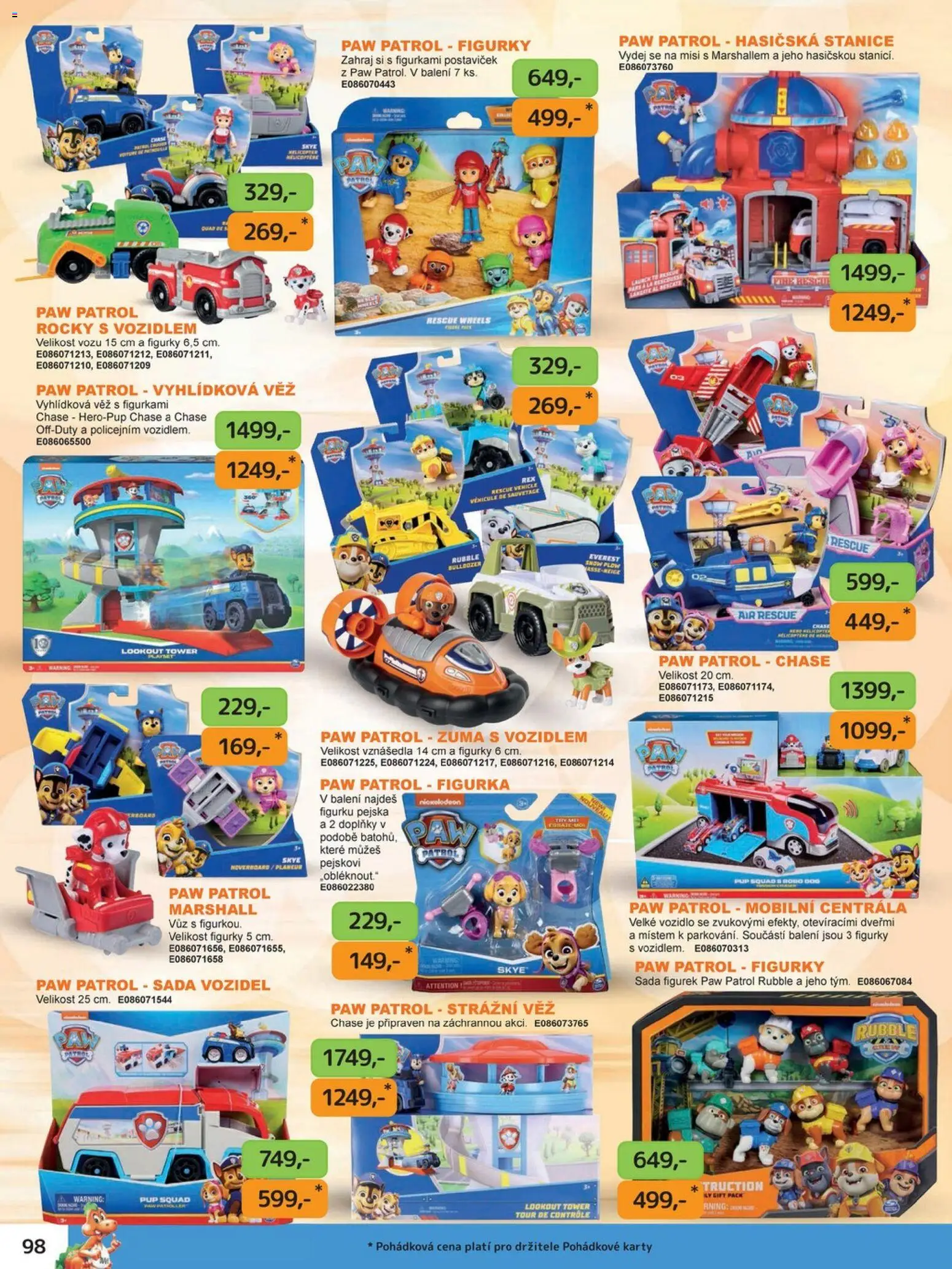 Dráčik leták od 03.10.2025 | Strana: 110 | Produkty: Figurky, Karty