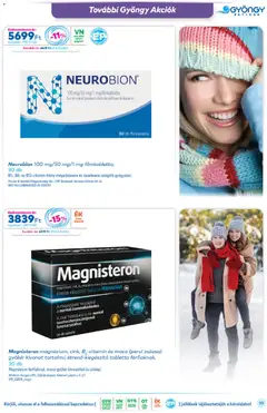 Gyöngy Patikák Akciós újság - amely érvényes a következő dátumtól: 01.12.2025 | Oldal: 19