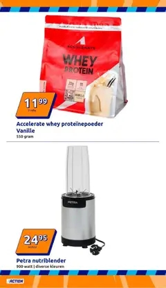 Action folder week 1 - Voorbeeld van een folder van Action, geldig van 31.12.2025 | Pagina: 11 | Producten: Whey