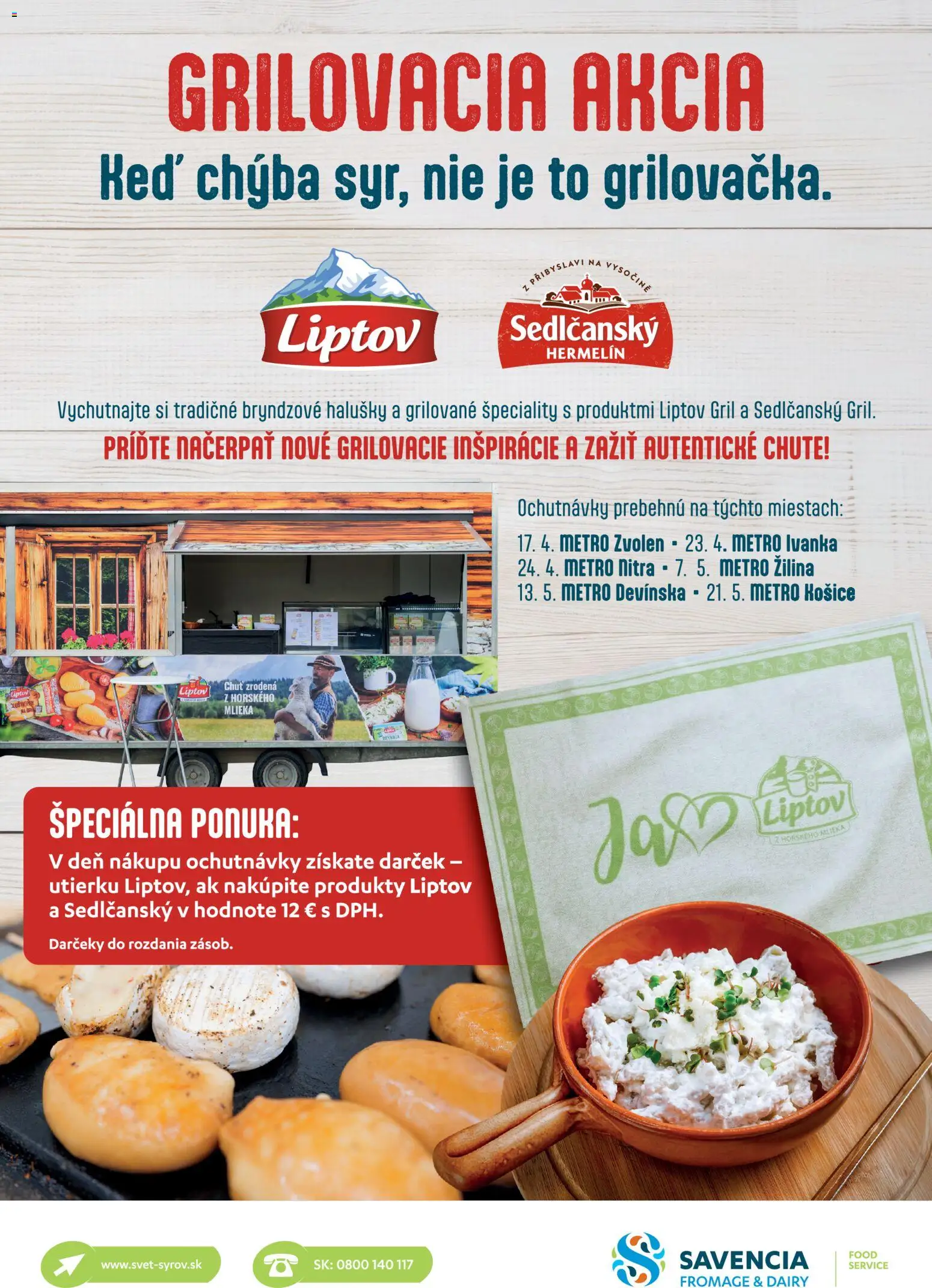 Nové Metro akcie – leták je platný od 15.04.2026 | Strana: 1 | Produkty: Gril