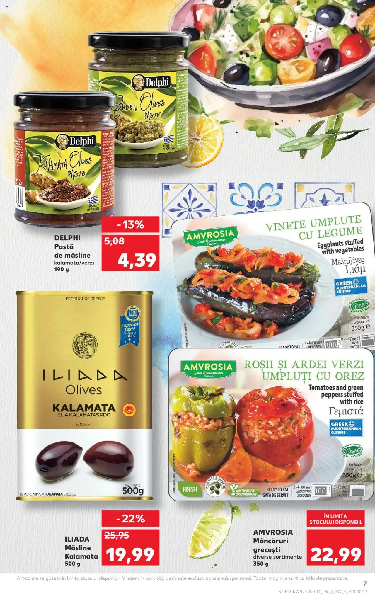 Kaufland RO akciós ujság - amely érvényes a következő dátumtól: 15.10.2025 | Oldal: 7 | Termékek: Vegán