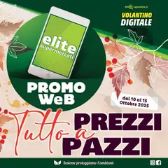Anteprima del volantino Elite Supermercati Promo Web catalogo valido a partire dal 10.10.2025