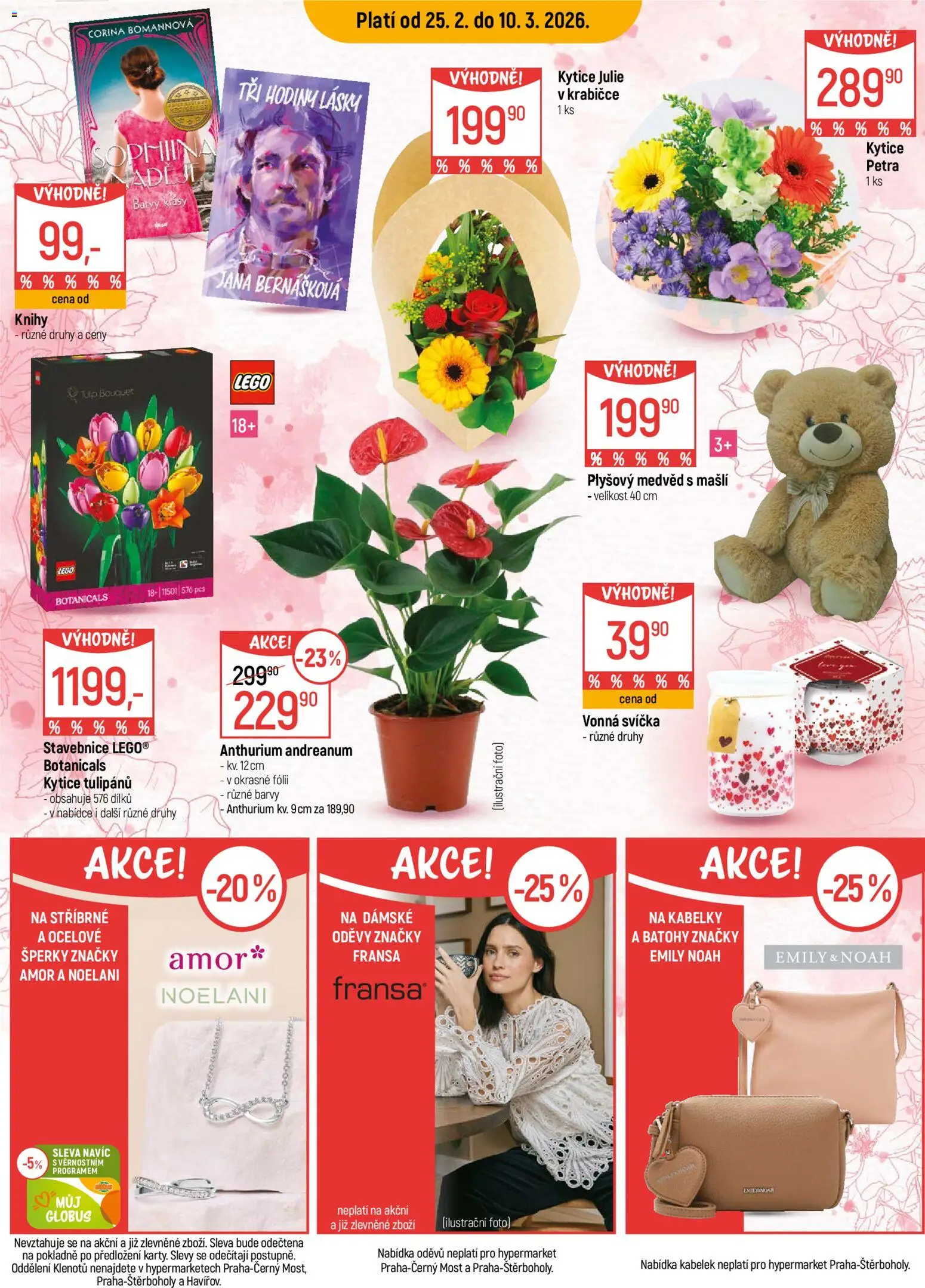 Globus leták - Plzeň od 25.02.2026 | Strana: 15 | Produkty: Globus, Mošt, Svíčka, Kabelky