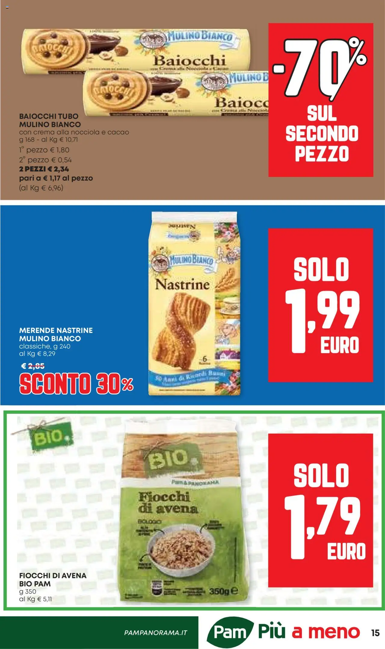 Volantino Panorama del 24.07.2025 | Pagina: 15 | Prodotti: Crema, Fiocchi, Tubo, Cacao