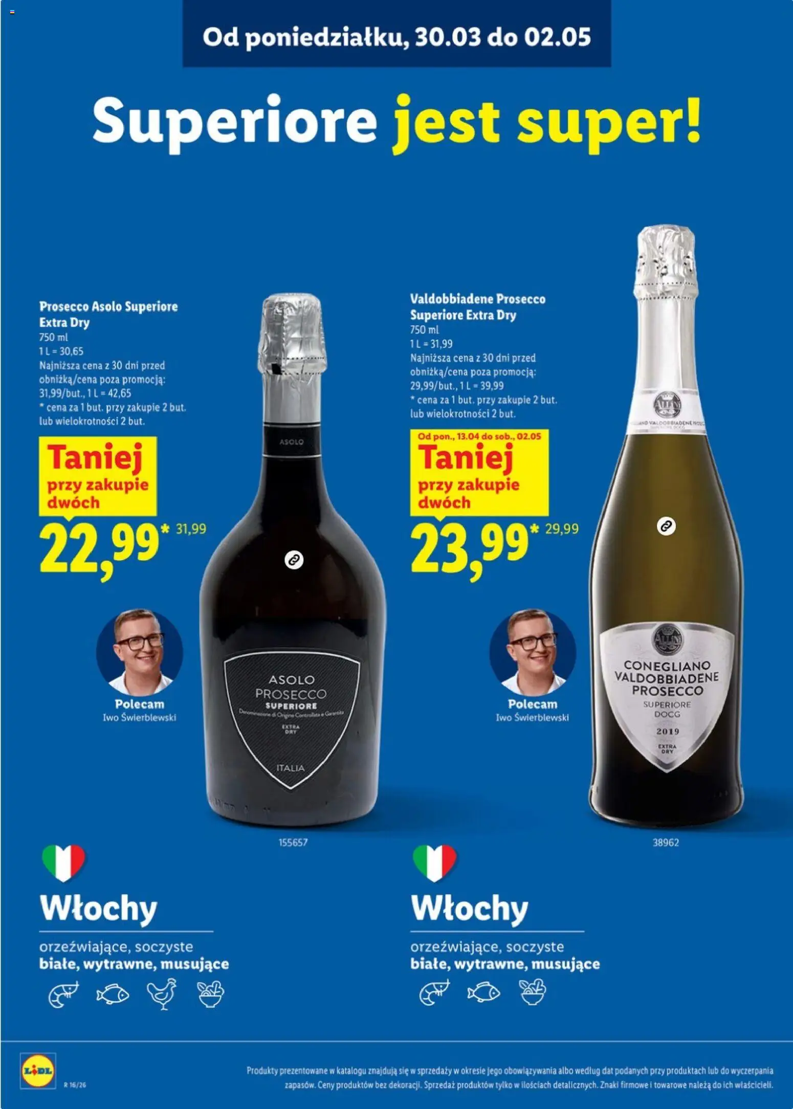 Lidl Katalog karta win od 13.04.2026 | Strona: 26 | Produkty: Prosecco