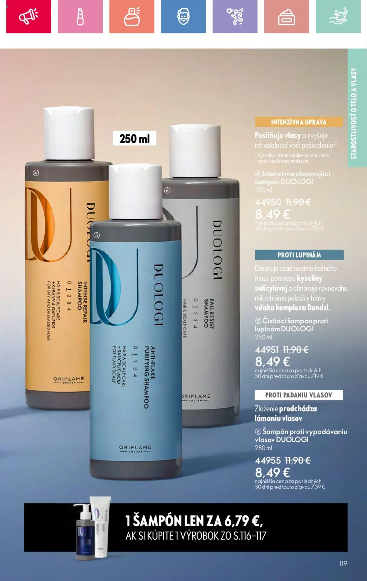 Katalóg Oriflame 12 2025 │ platný od 17.08.2025 | Strana: 119 | Produkty: Šampón