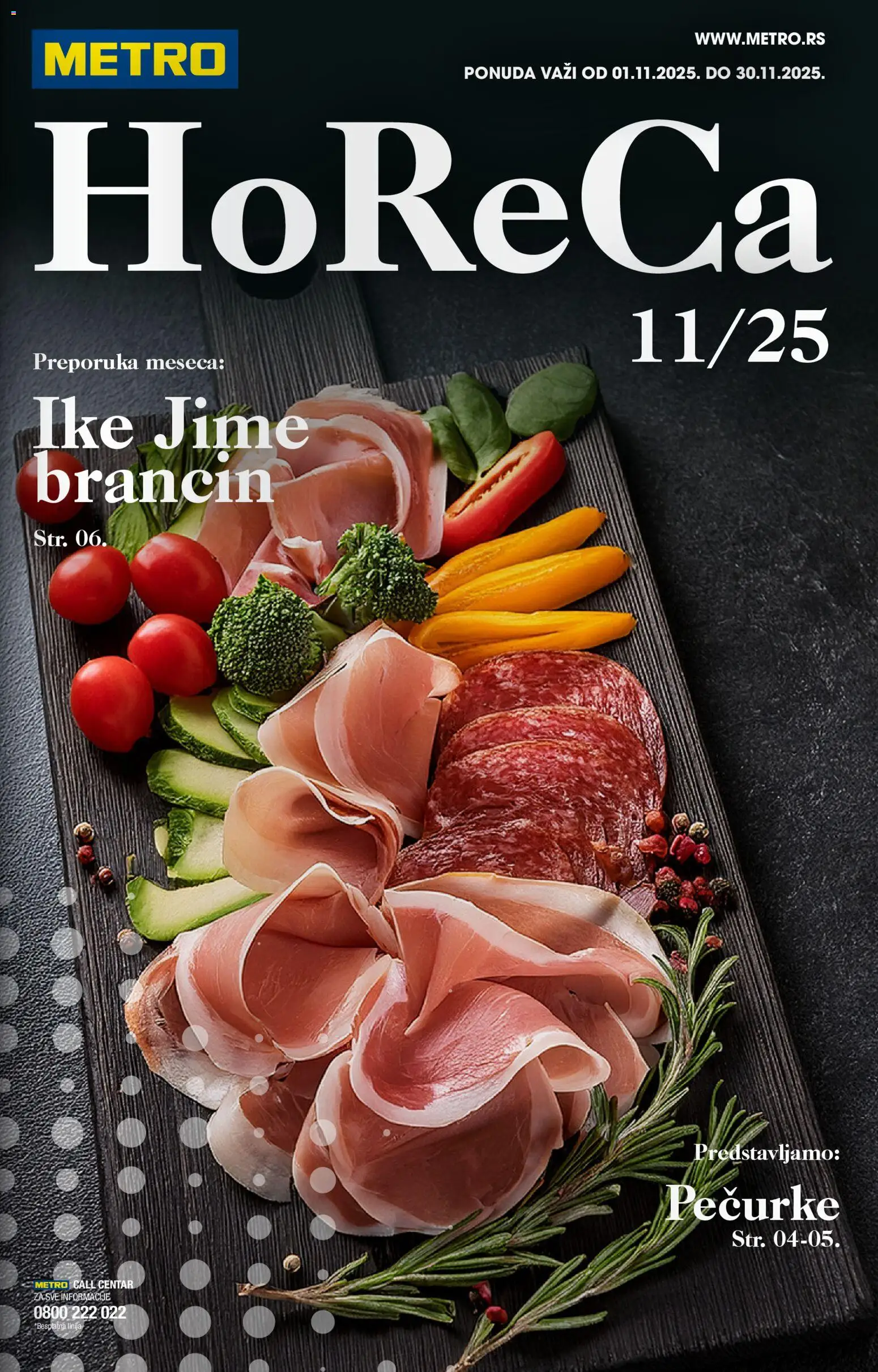 Metro katalog - važi od 01.11.2025 | Strana: 1 | Proizvode: Brancin