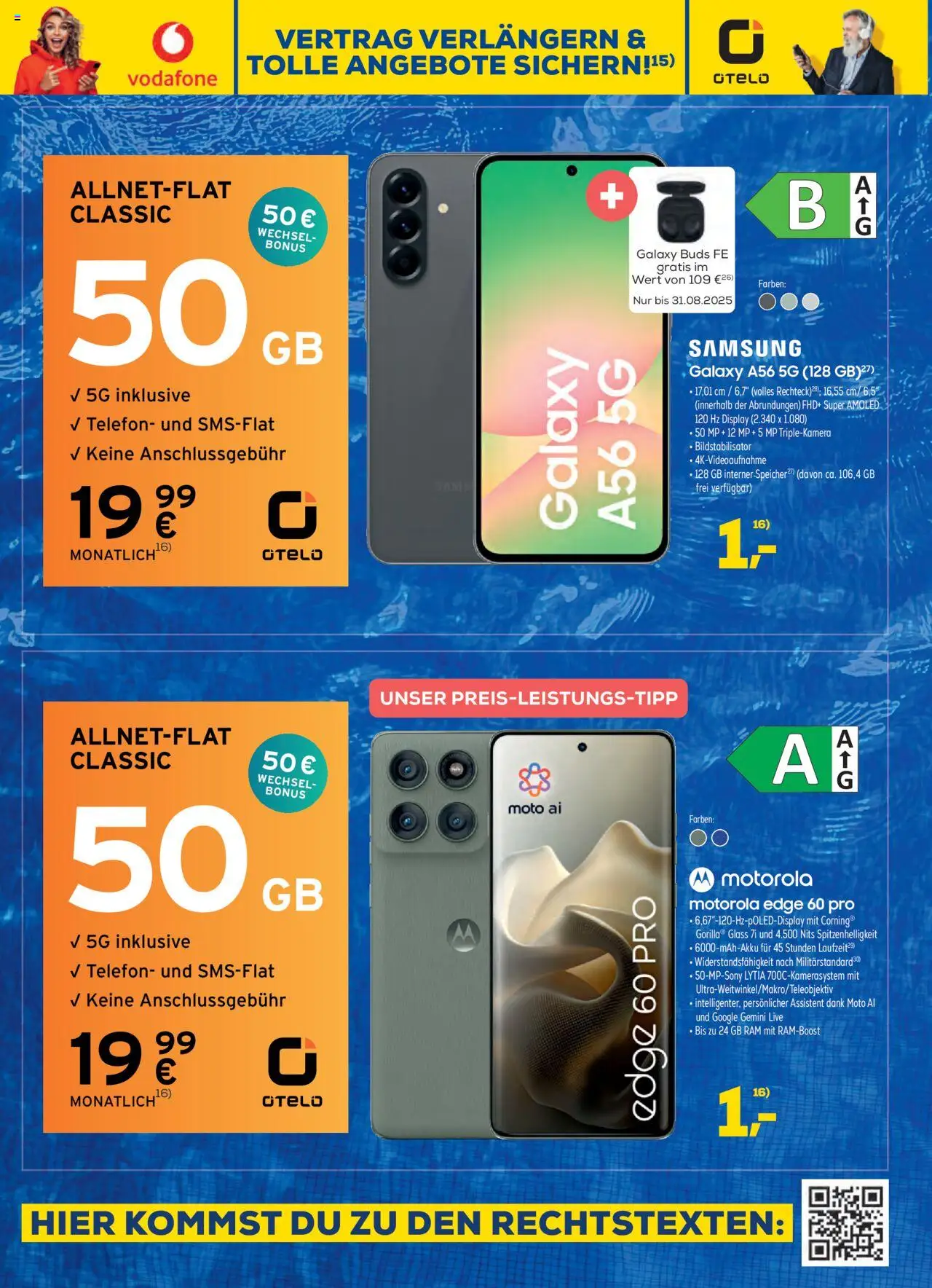 Euronics  Prospekt Smarte Technik - gültig ab dem 06.08.2025 | Seite: 8 | Produkte: Samsung, Telefon