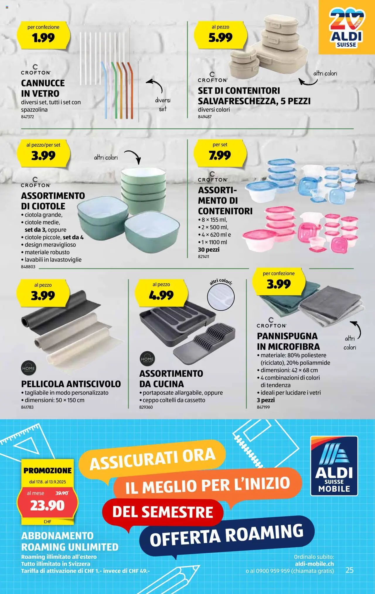 Aldi Volantino ab 21.08.2025 | Seite: 26
