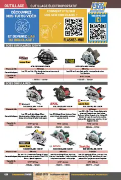 Brico Cash - Prévisualisation de Brico Cash catalogue valide à partir de 04.04.2025 | Page: 426 | Produits: Vidéo, Clé, Aspirateur, Scie circulaire