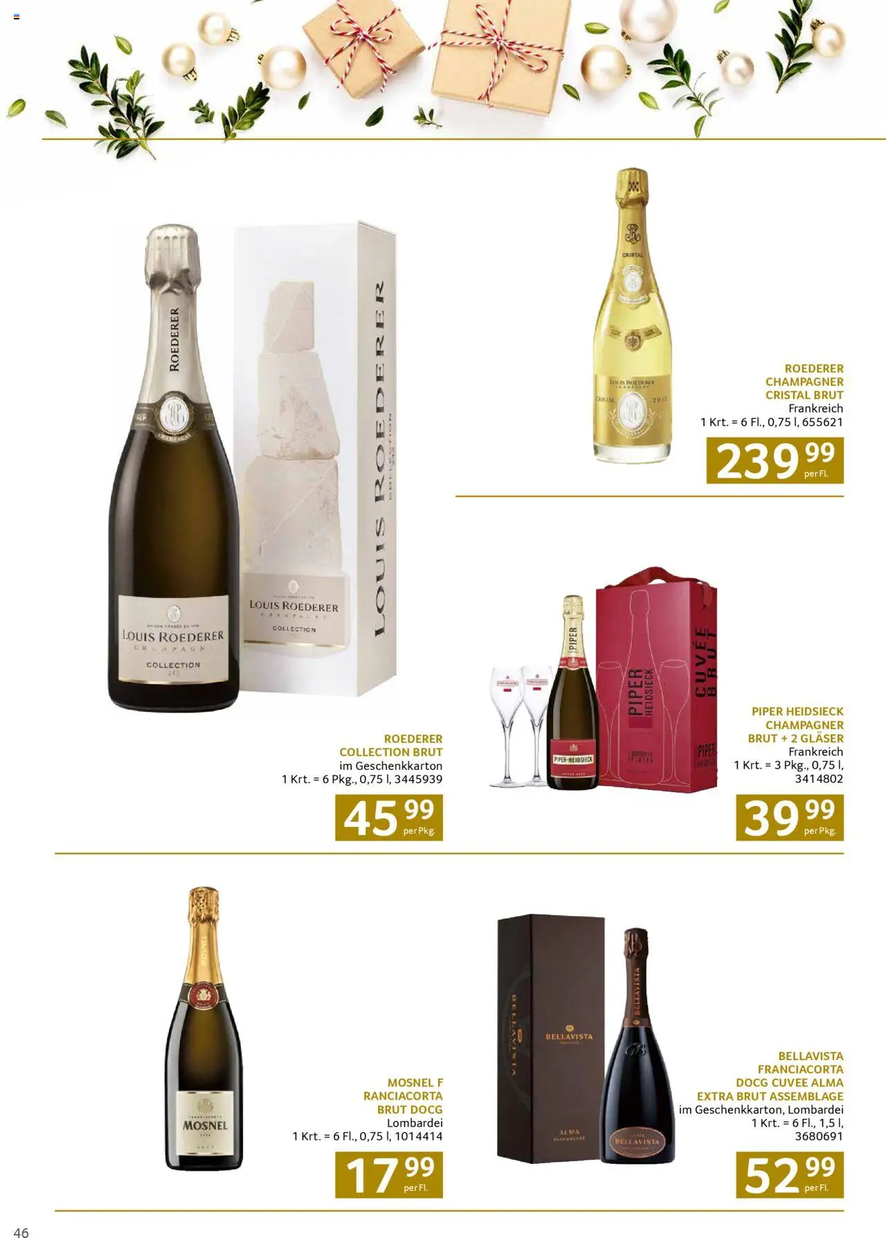 Transgourmet Weihnachtskatalog 2025 gültig ab 13.10.2025 | Seite: 46