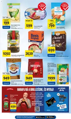 Tesco akciós ujság - amely érvényes a következő dátumtól: 31.07.2025 | Oldal: 21 | Termékek: Kávé, Rizs, Ketchup, Ételízesítő