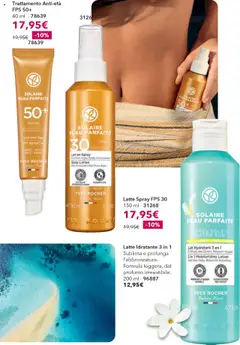 Volantino Yves Rocher del 29.08.2025 | Pagina: 70 | Prodotti: Latte, Body, Uva, Profumo