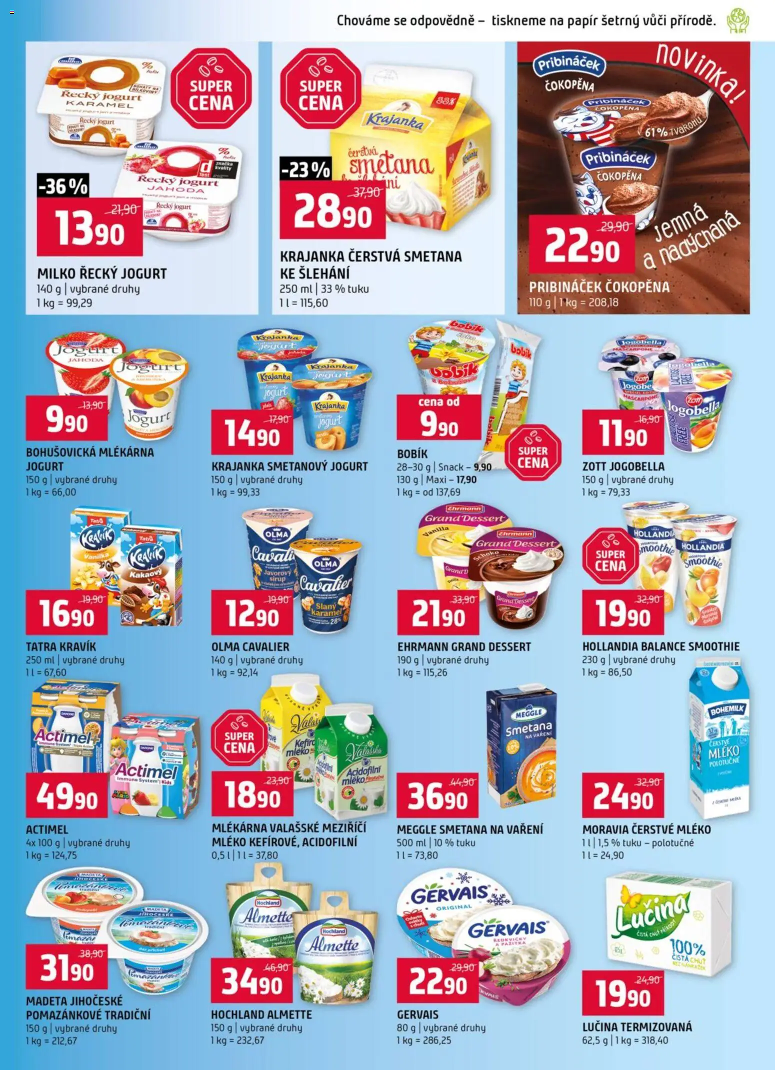 Terno leták od 14.01.2026 | Strana: 5 | Produkty: Mléko, Jogurt, Test, Smetana