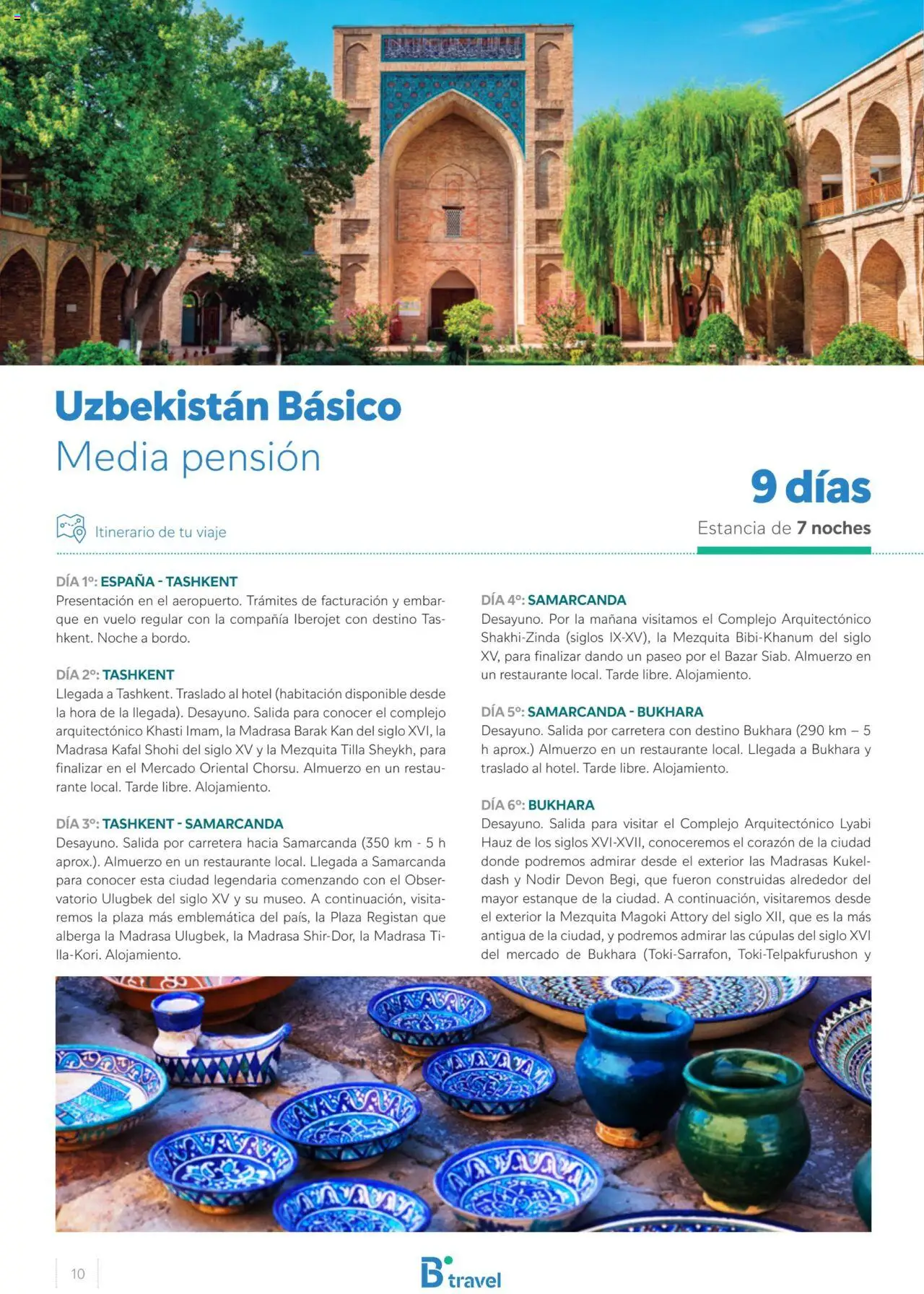 B the travel brand Uzbekistan │ válido desde el 28.05.2024 | Página: 10