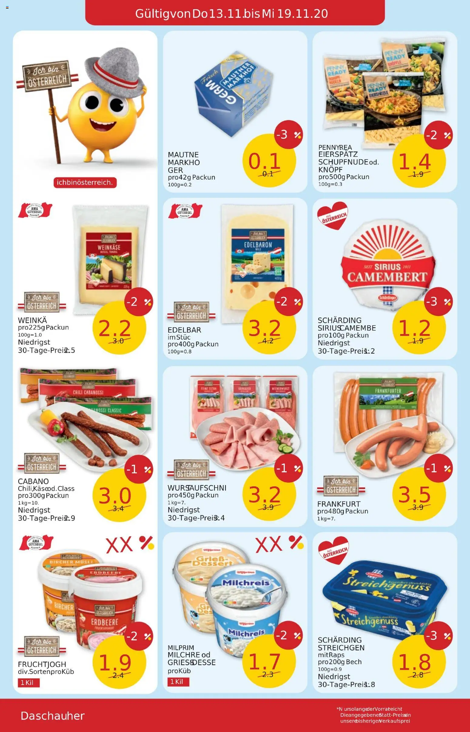 Penny Markt - Eröffnung in 2351 Wiener Neudorf gültig ab 13.11.2025 | Seite: 4 | Produkte: Chili, Nudeln