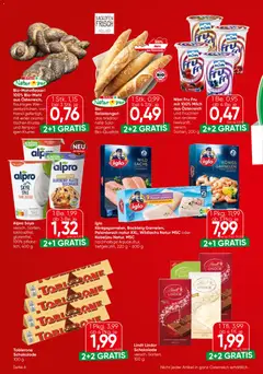Eurospar Flugblatt - Burgenland ab 23.10.2025 gültig | Seite: 6 | Produkte: Salz, Zucker, Regal, Milch