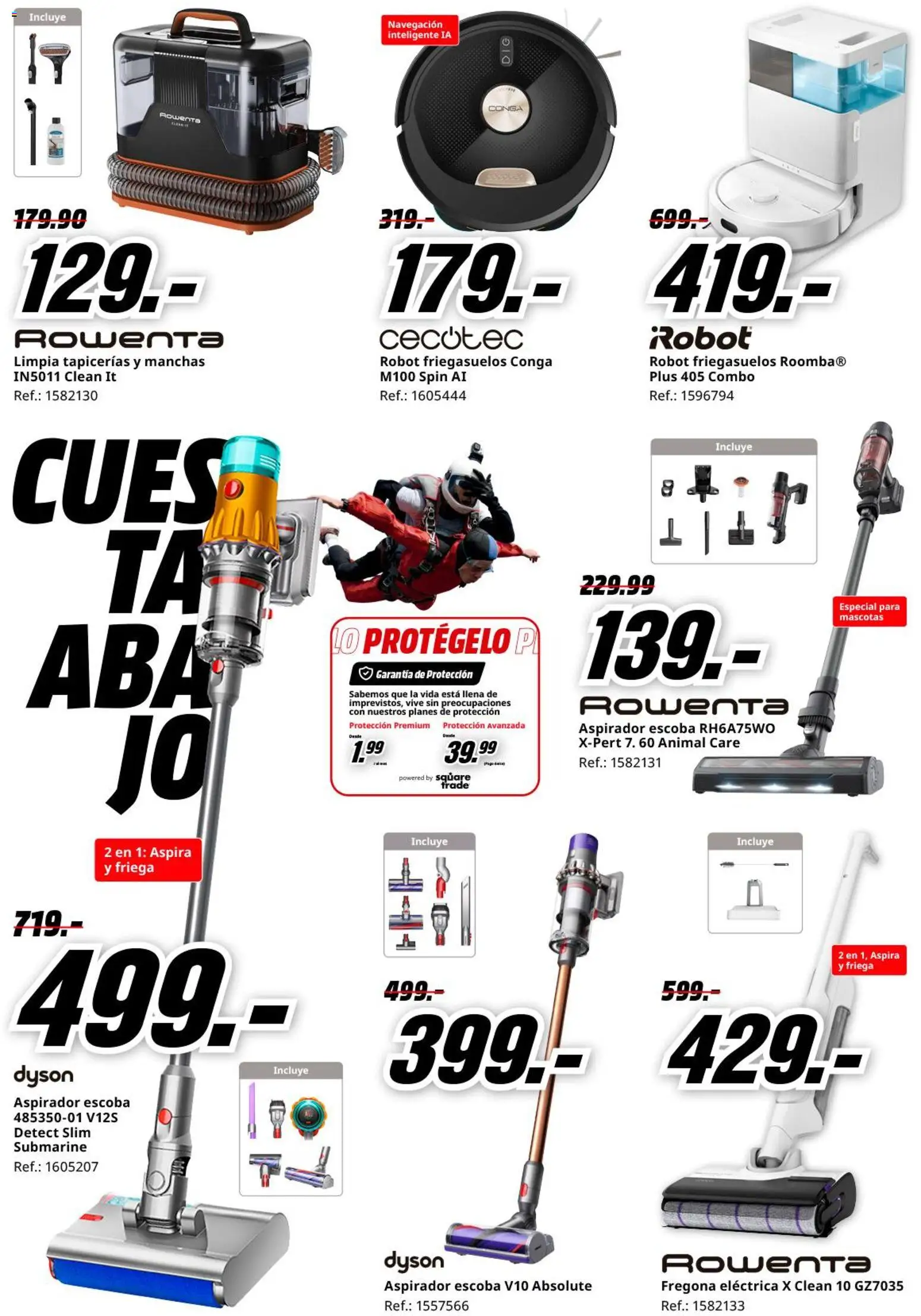 Media Markt folleto │ válido desde el 14.01.2026 | Página: 7 | Productos: Escoba, Robot, Navegación, Aspirador
