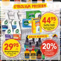 EKO reklamblad aktuell från 18.08.2025 | Sida: 5 | Produkter: Rengöringsspray, Glass