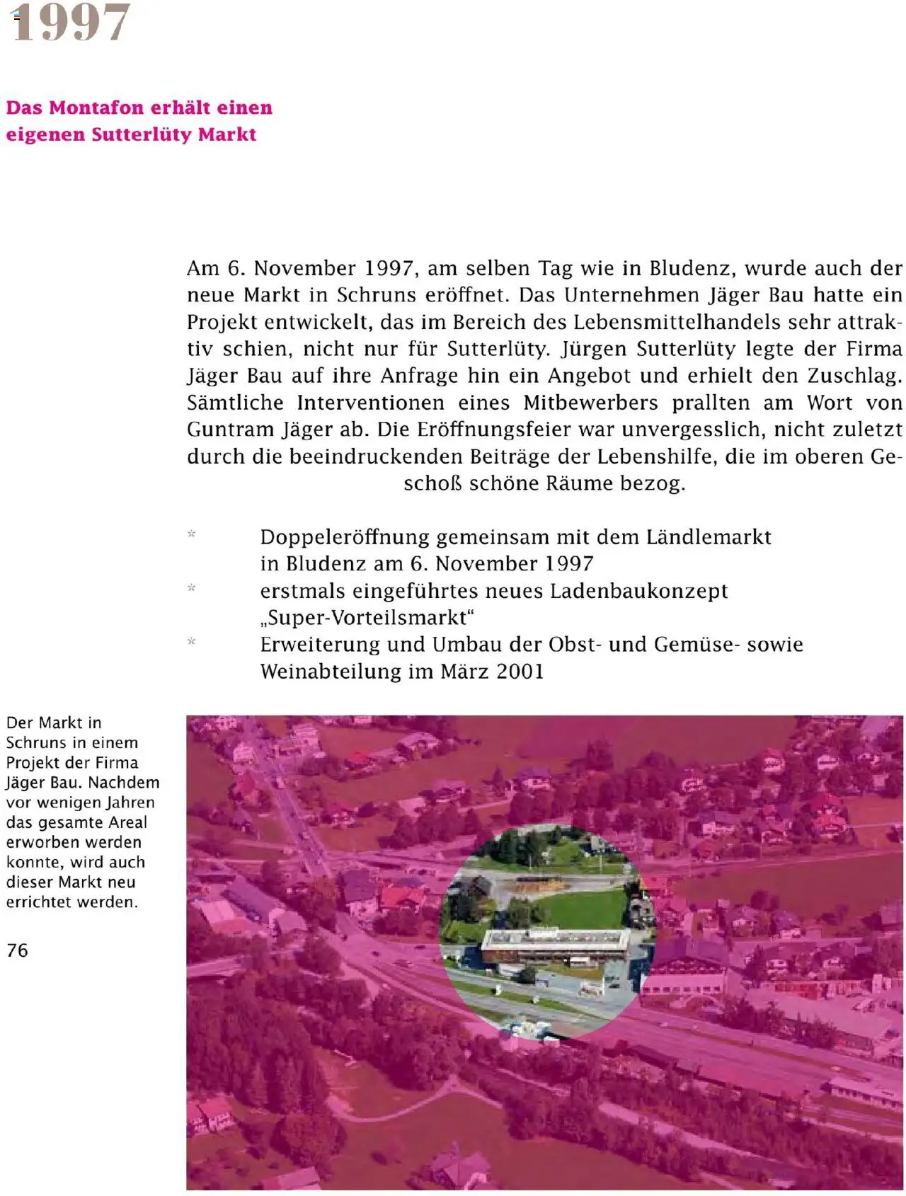Sutterlüty Unsere Chronik gültig ab 01.08.2025 | Seite: 76 | Produkte: Gemüse, Obst