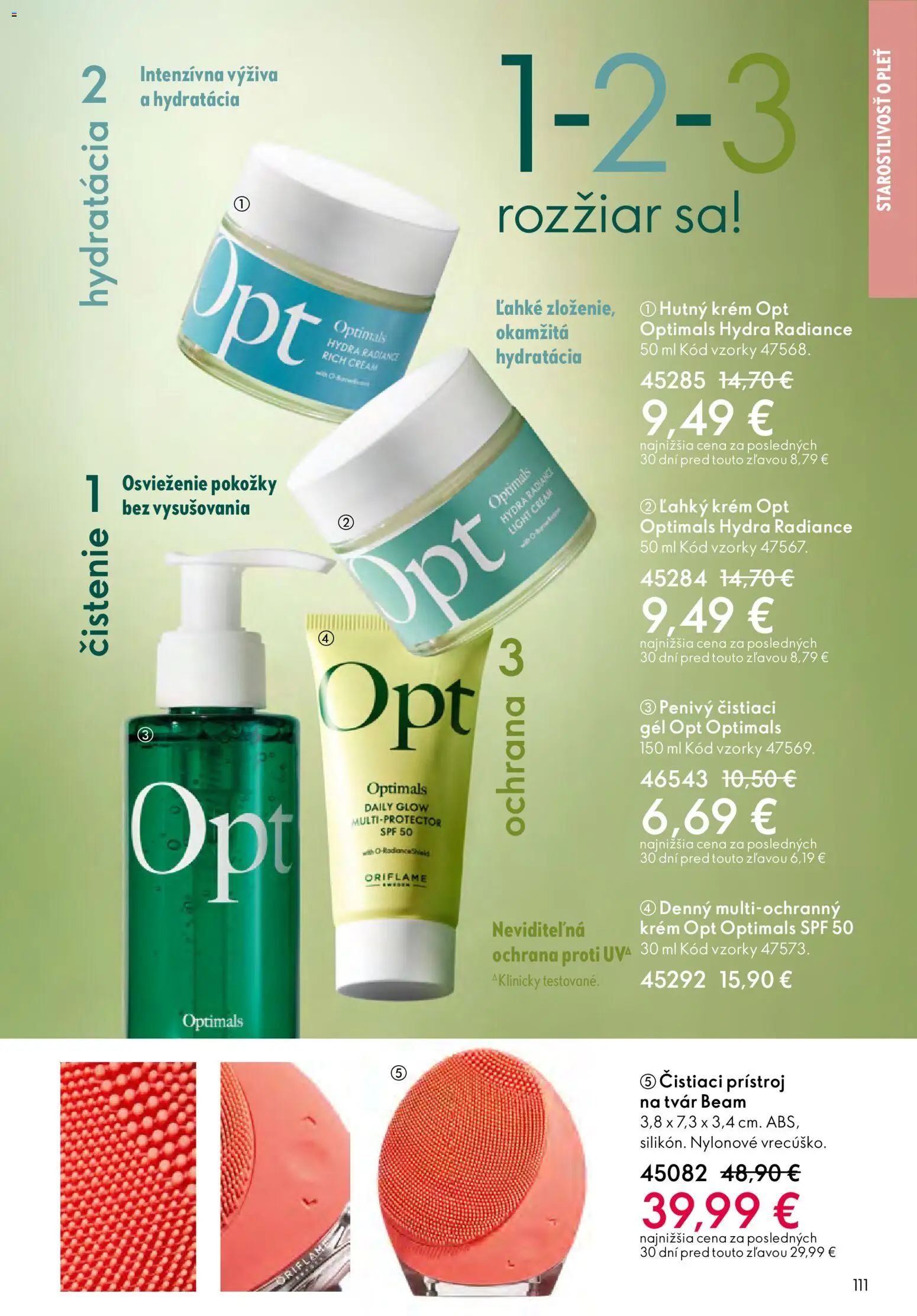 Nové Oriflame akcie – leták je platný od 12.11.2025 | Strana: 111 | Produkty: Krém