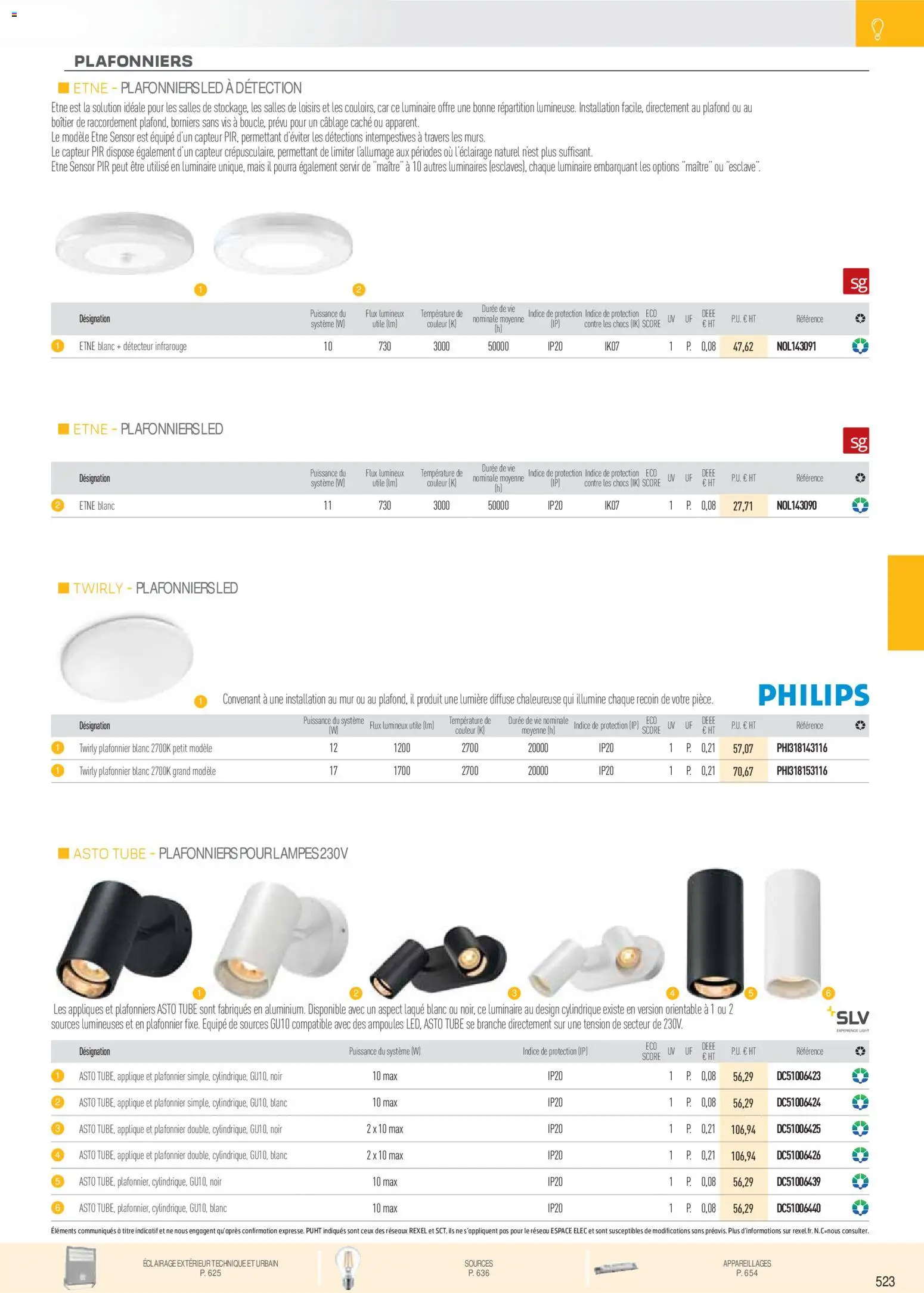 {H1} | Page: 15 | Produits: Plafonnier, Mais, Laque