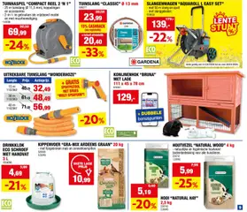 Hubo folder - Voorbeeld van een folder van Hubo, geldig van 01.04.2026 | Pagina: 9 | Producten: Maïs, Tuinslang