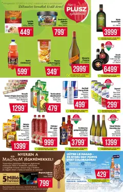 COOP akciós ujság - amely érvényes a következő dátumtól: 10.07.2025 | Oldal: 9 | Termékek: Ecet, Red bull, Bulgur, Likőr