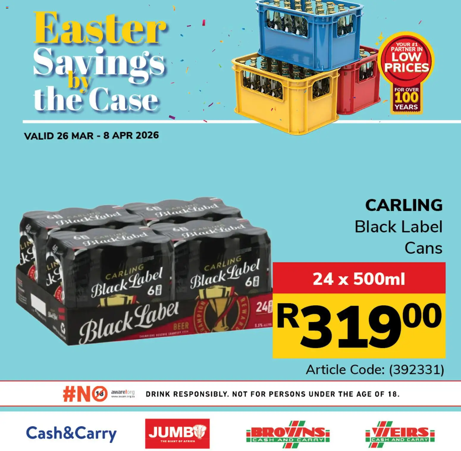 New Jumbo catalogue – valid from 26.03.2026 | Page: 5 | Products: Case, Beer