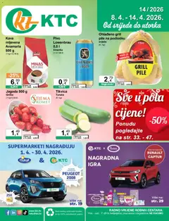 Katalog KTC - Pregled kataloga iz trgovine KTC, vrijedi od 08.04.2026