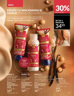 Ofertele Avon valabile de la 01.10.2025 | Pagină: 199 | Produse: Exfoliant, Scrub, Sac de couchage, Nuci