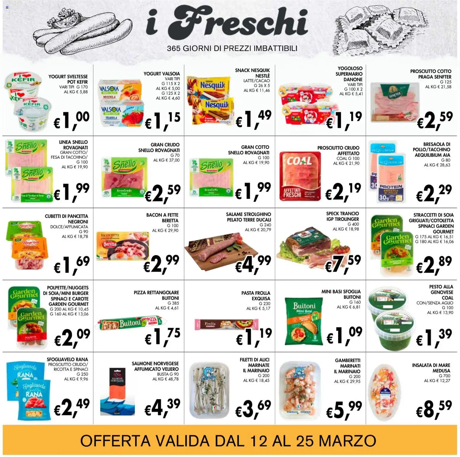 Volantino Coal del 12.03.2026 | Pagina: 11 | Prodotti: Speck, Carote, Pasta, Pesto