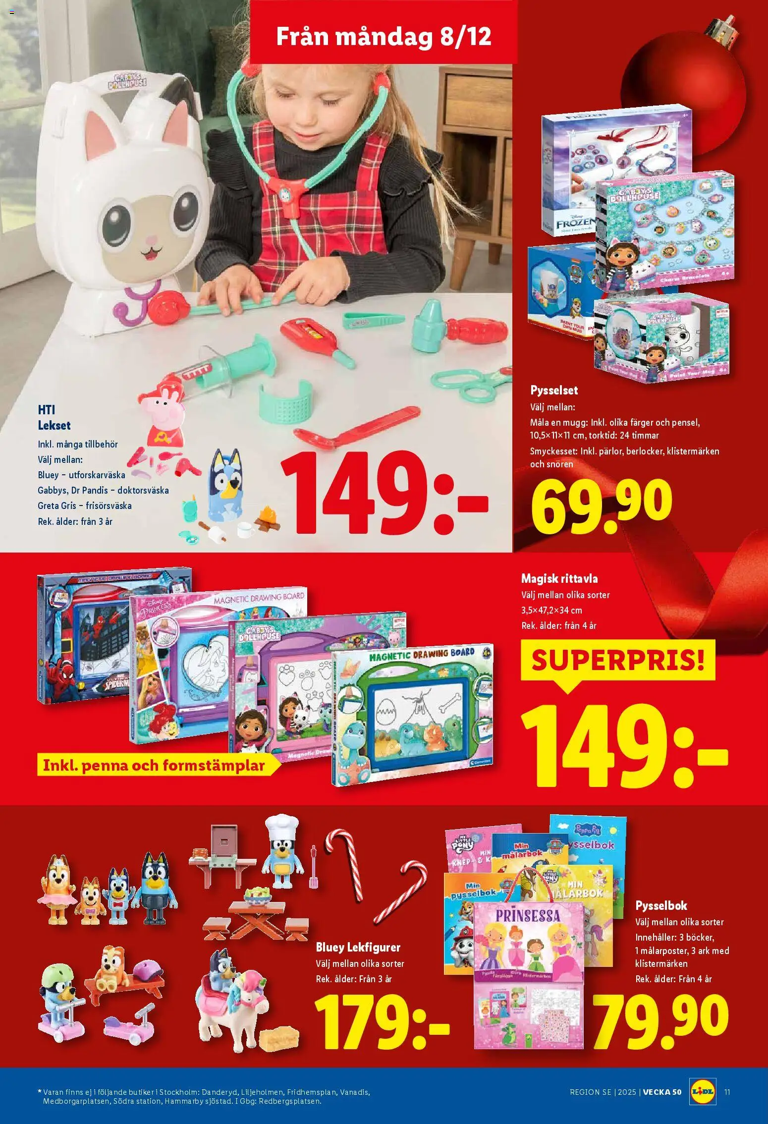 Lidl reklamblad aktuell från 13.10.2025 | Sida: 11 | Produkter: Penna