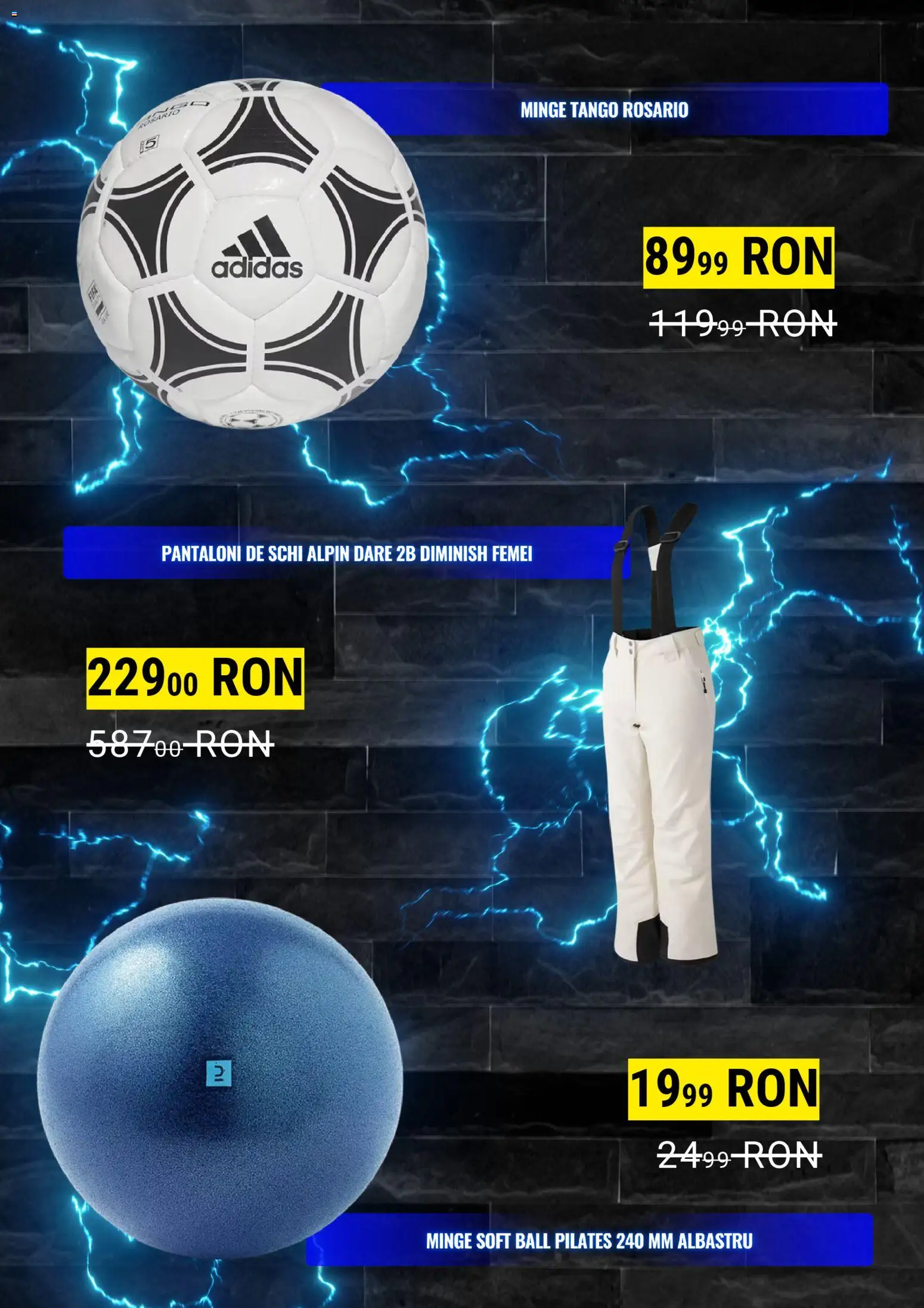 Noul catalog Decathlon – valabil de la 02.02.2026 | Pagină: 4 | Produse: Pantaloni