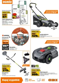 OBI Gazetka od 04.06.2025 | Strona: 13 | Produkty: Wąż ogrodowy, Telefon, Robot, Kosiarka