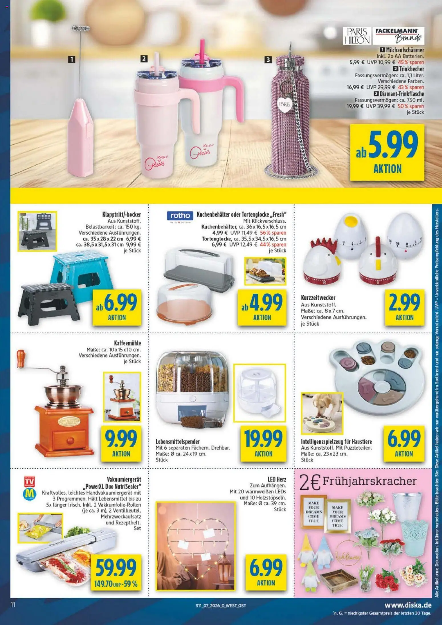 Diska - Diska Angebote Bayern KW07 – gültig ab 09.02.2026 | Seite: 11