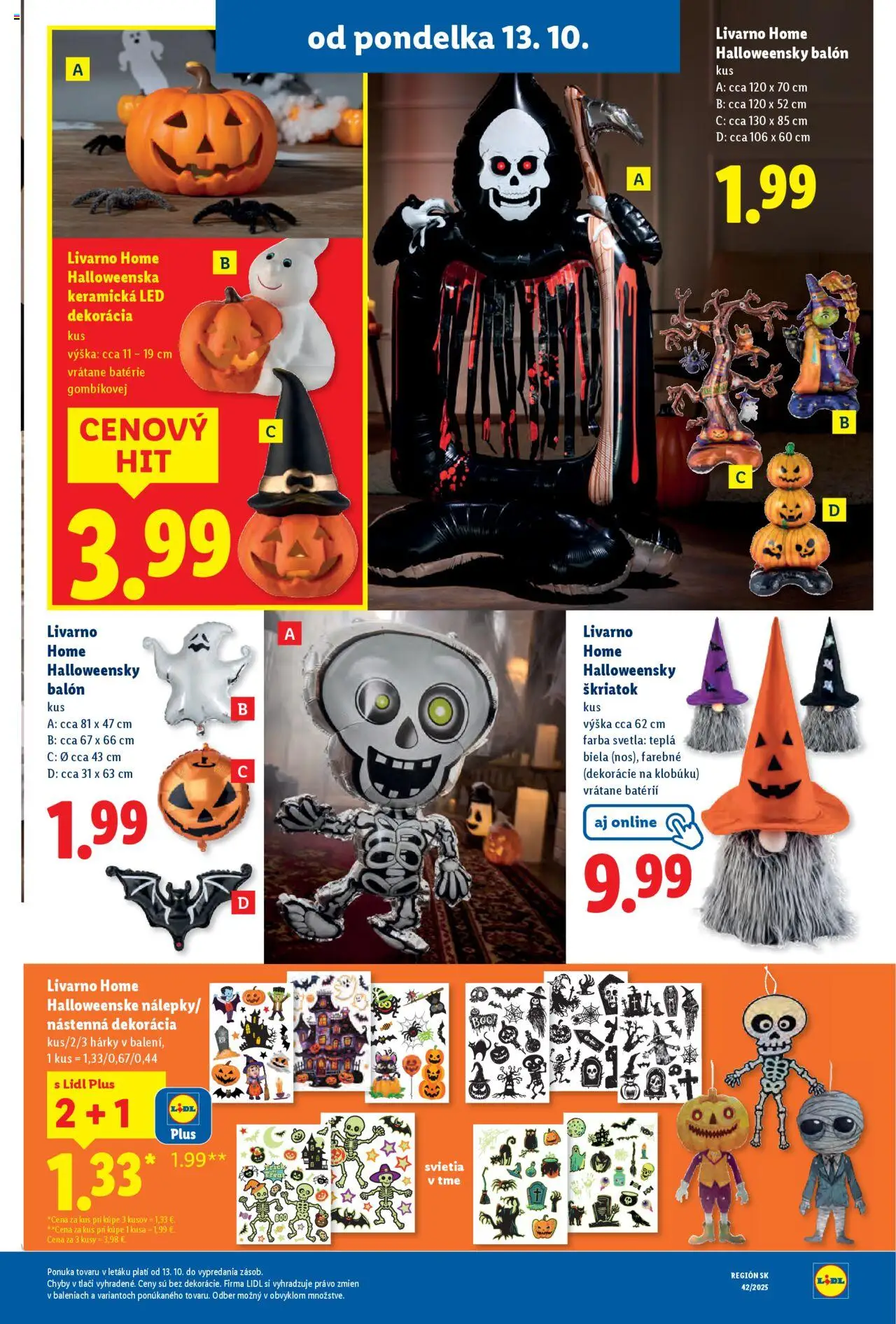 Nové Lidl akcie – leták je platný od 13.10.2025 | Strana: 59 | Produkty: Led, Svetlá