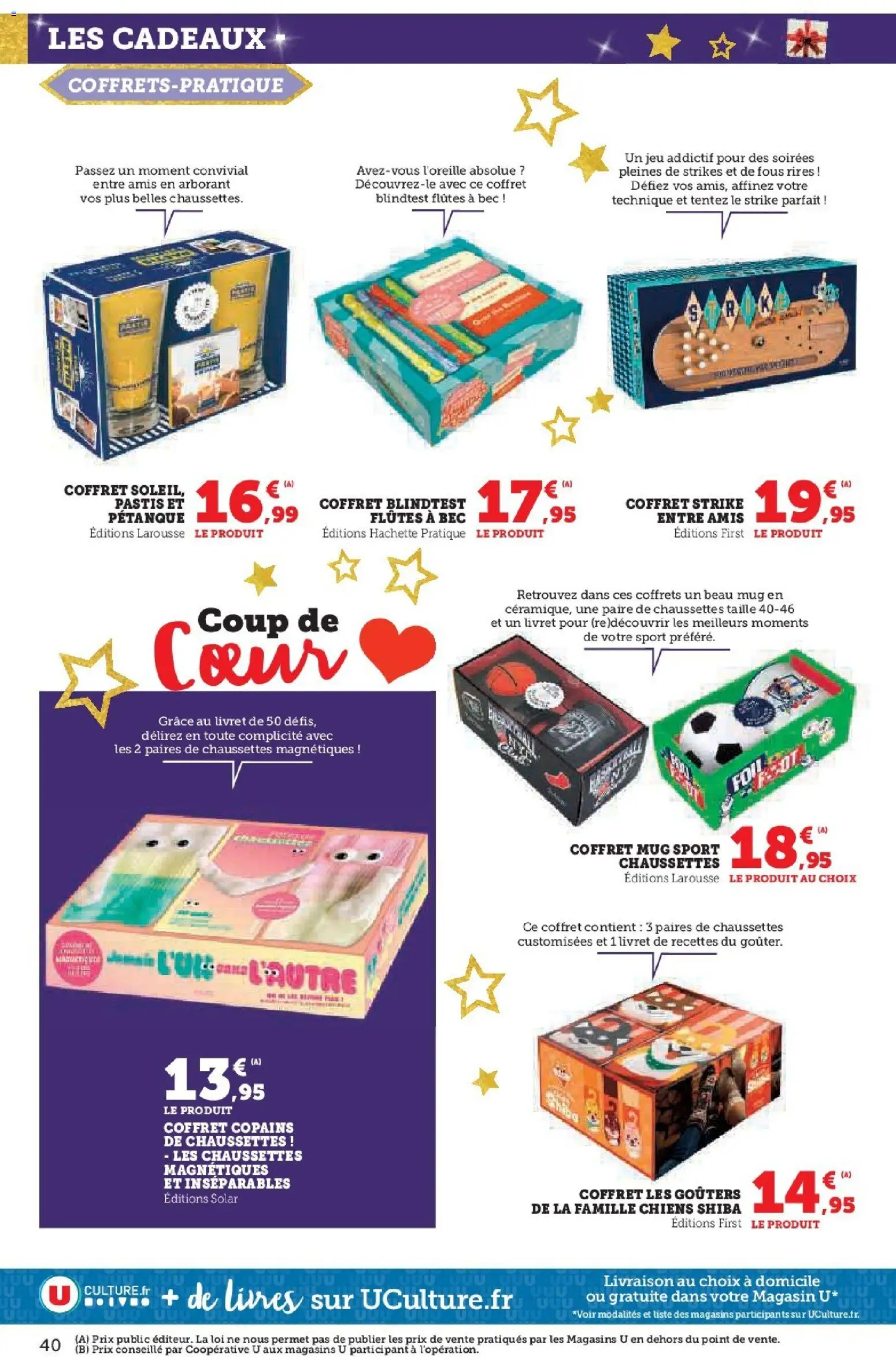 {H1} | Page: 40 | Produits: Pastis, Paire de chaussettes