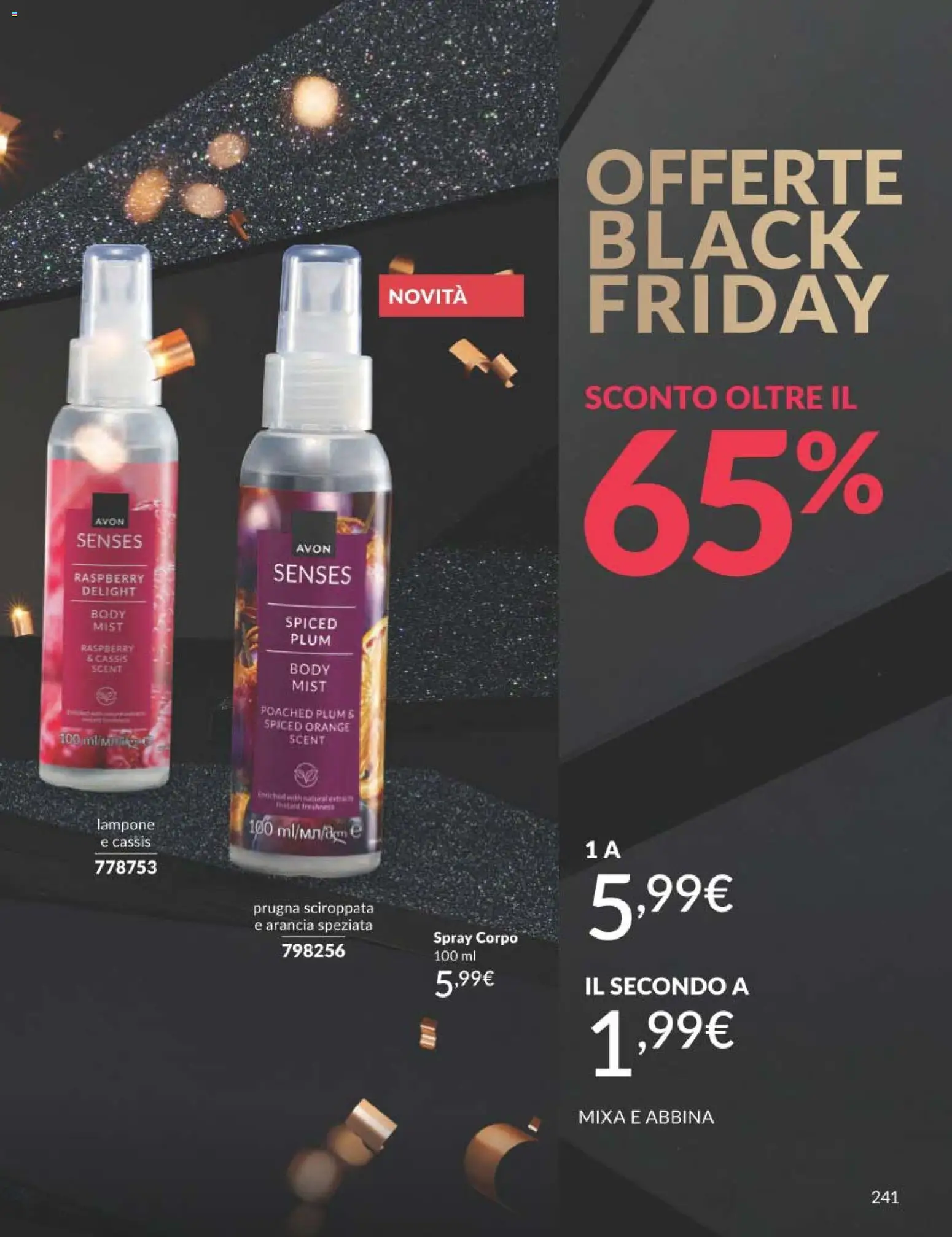 Volantino Avon del 01.11.2025 | Pagina: 241