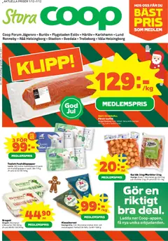 Coop Forum - Malmö - Förhandsvisning av reklamblad från butik Coop Forum aktuell från 01.12.2025