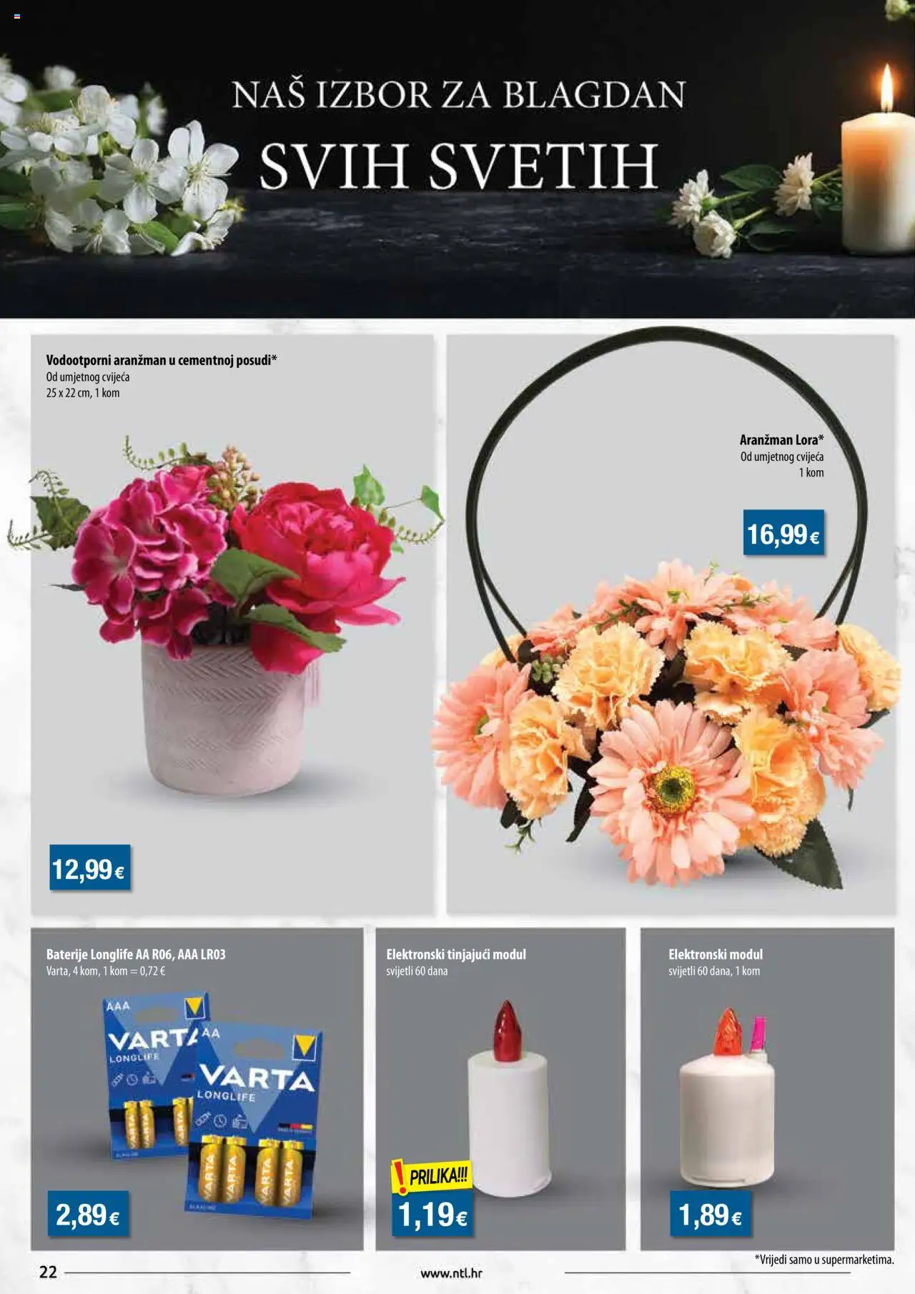 NTL katalog | vrijedi od 08.10.2025 | Stranica: 22 | Proizvodi: Baterije