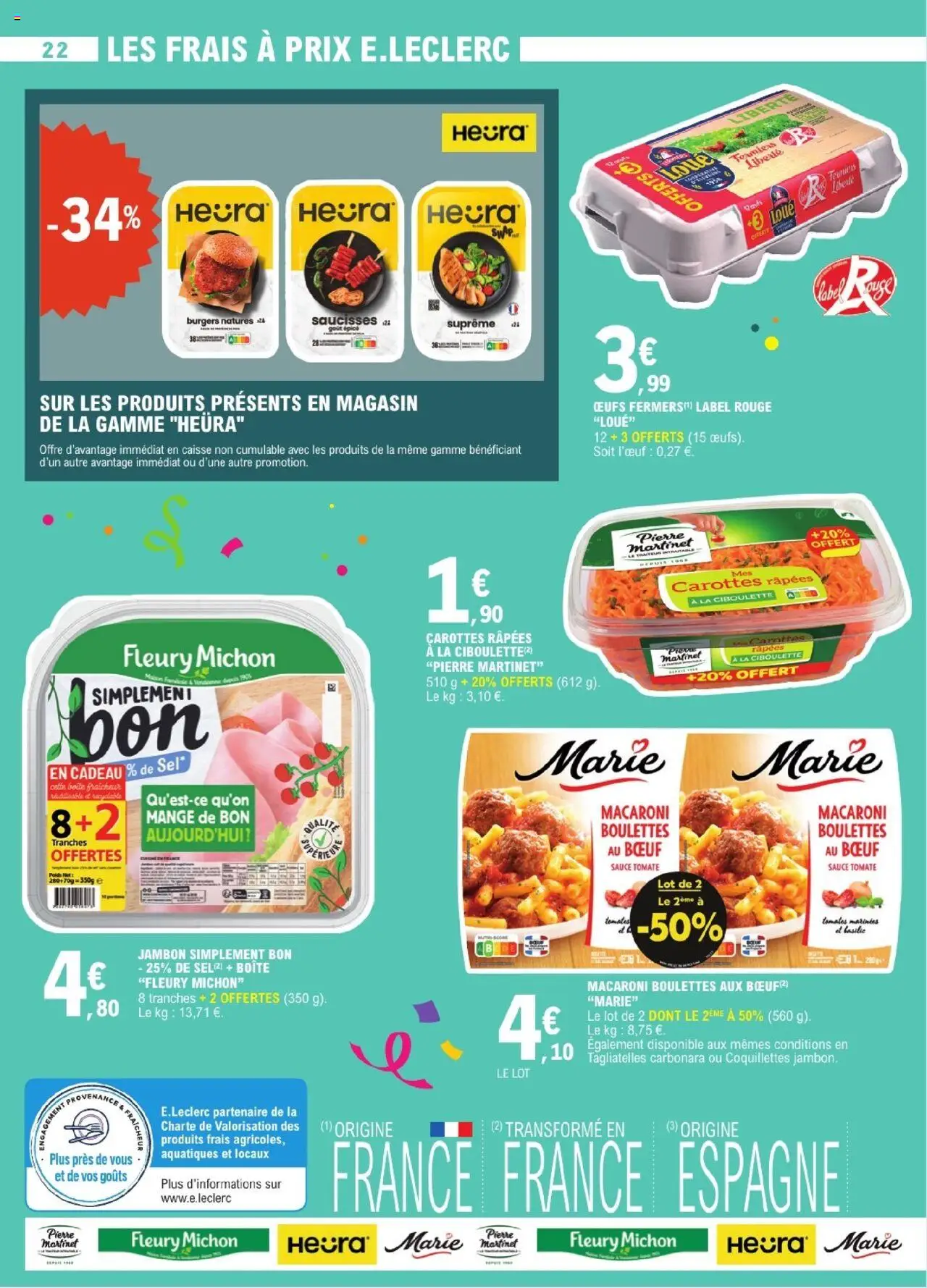  | Page: 22 | Produits: Poids, Sel, Tomates, Coquillettes