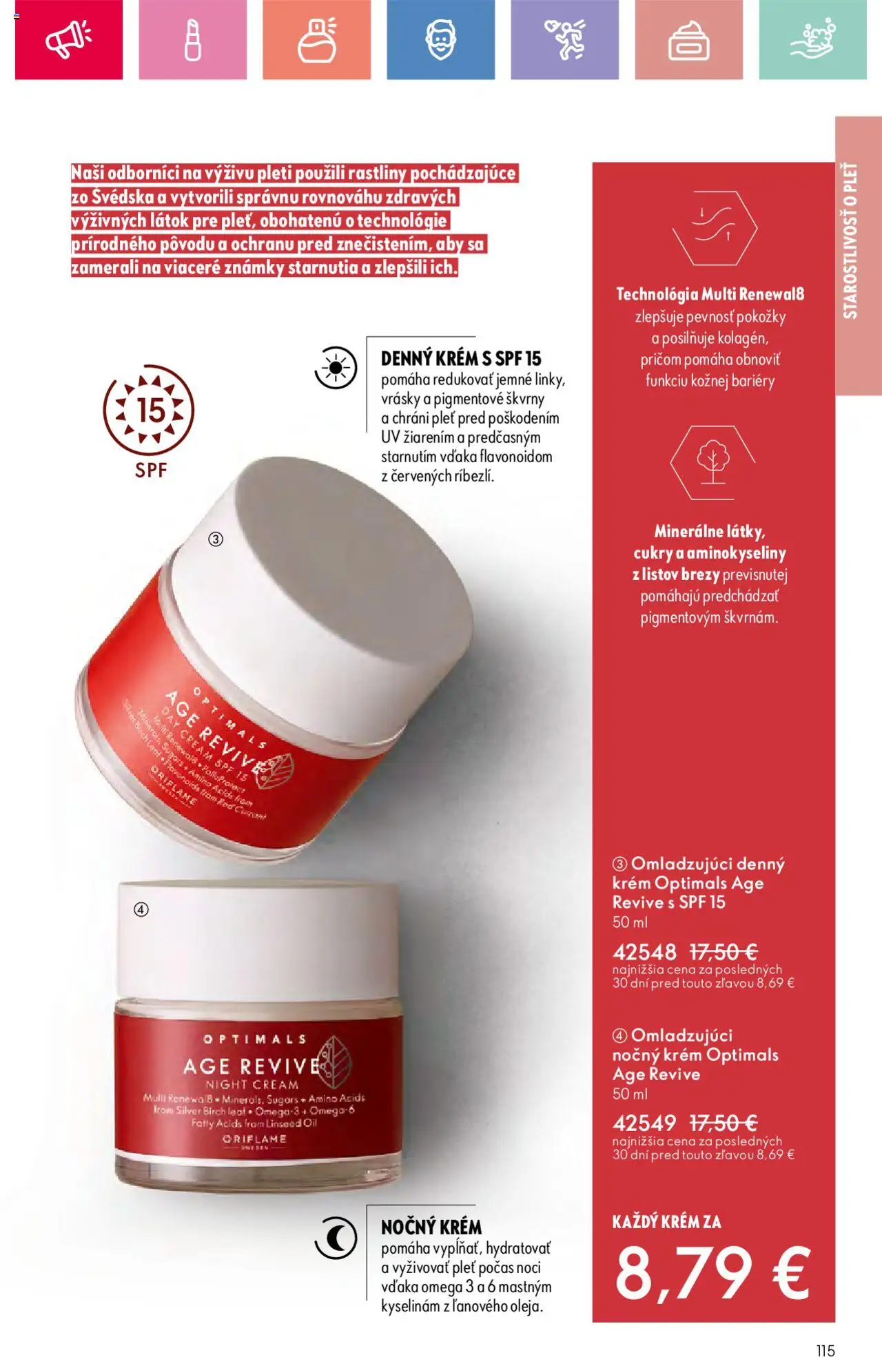 Katalóg Oriflame 10 2025 │ platný od 06.07.2025 | Strana: 115 | Produkty: Krém