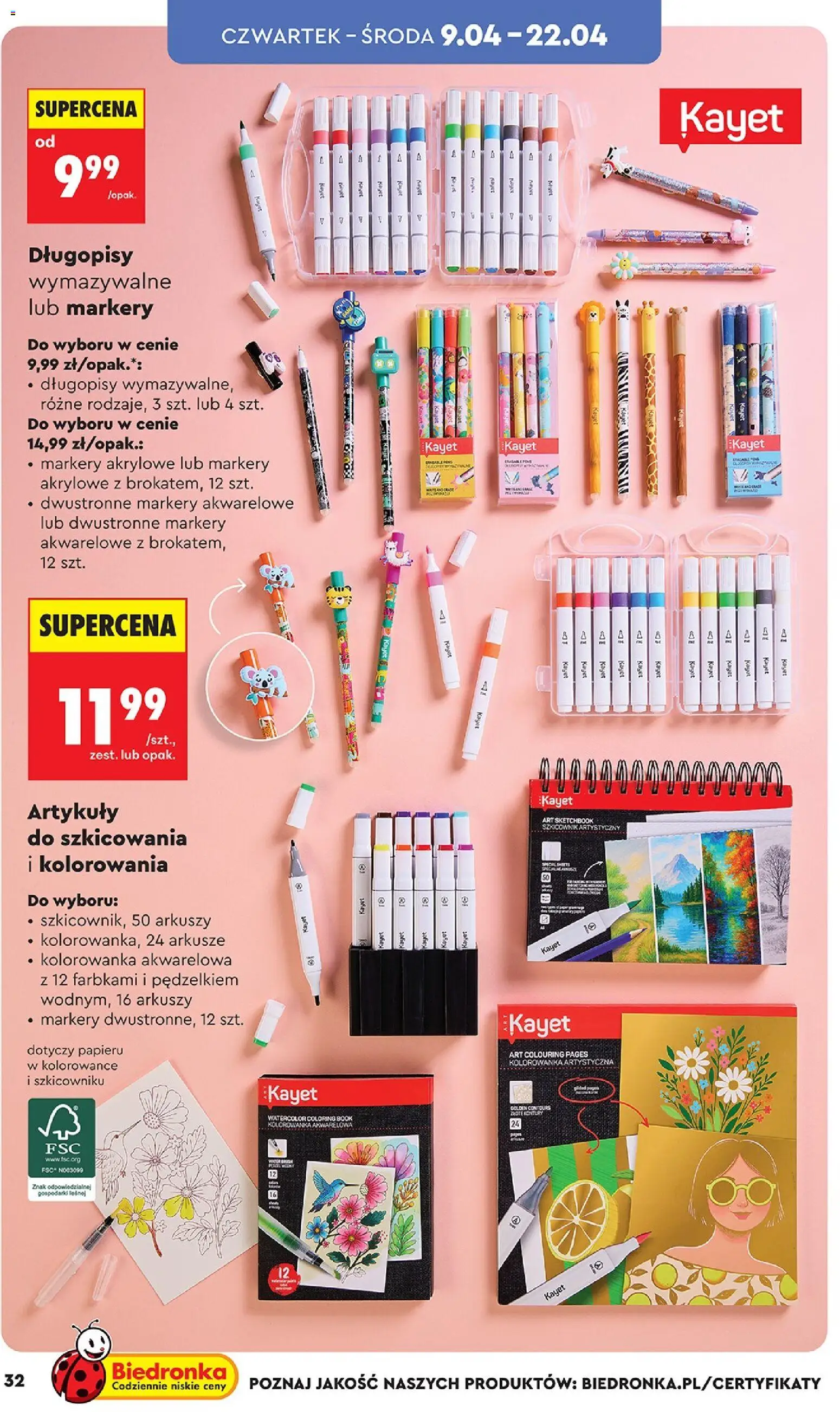 Biedronka Polsko leták - Hity i inspiracje od 07.04.2026 | Strana: 32