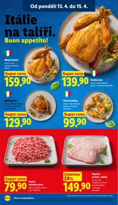 Náhled letáku Vepřová pečeně - plátky, cena za 1 kg, 10 plátků, bez kosti, chlazená, baleno v ochranné atmosféře od 13.04.2026 | Strana: 10