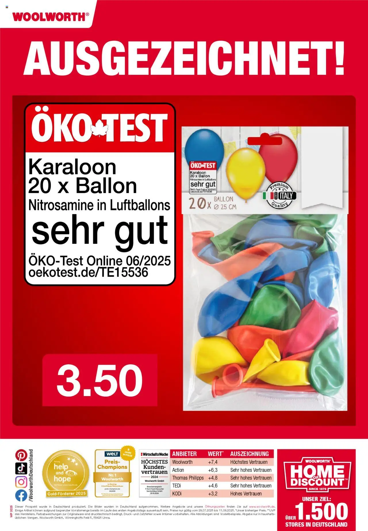 Woolworth Prospekt 	 - gültig ab dem 07.08.2025 | Seite: 14 | Produkte: Bilder