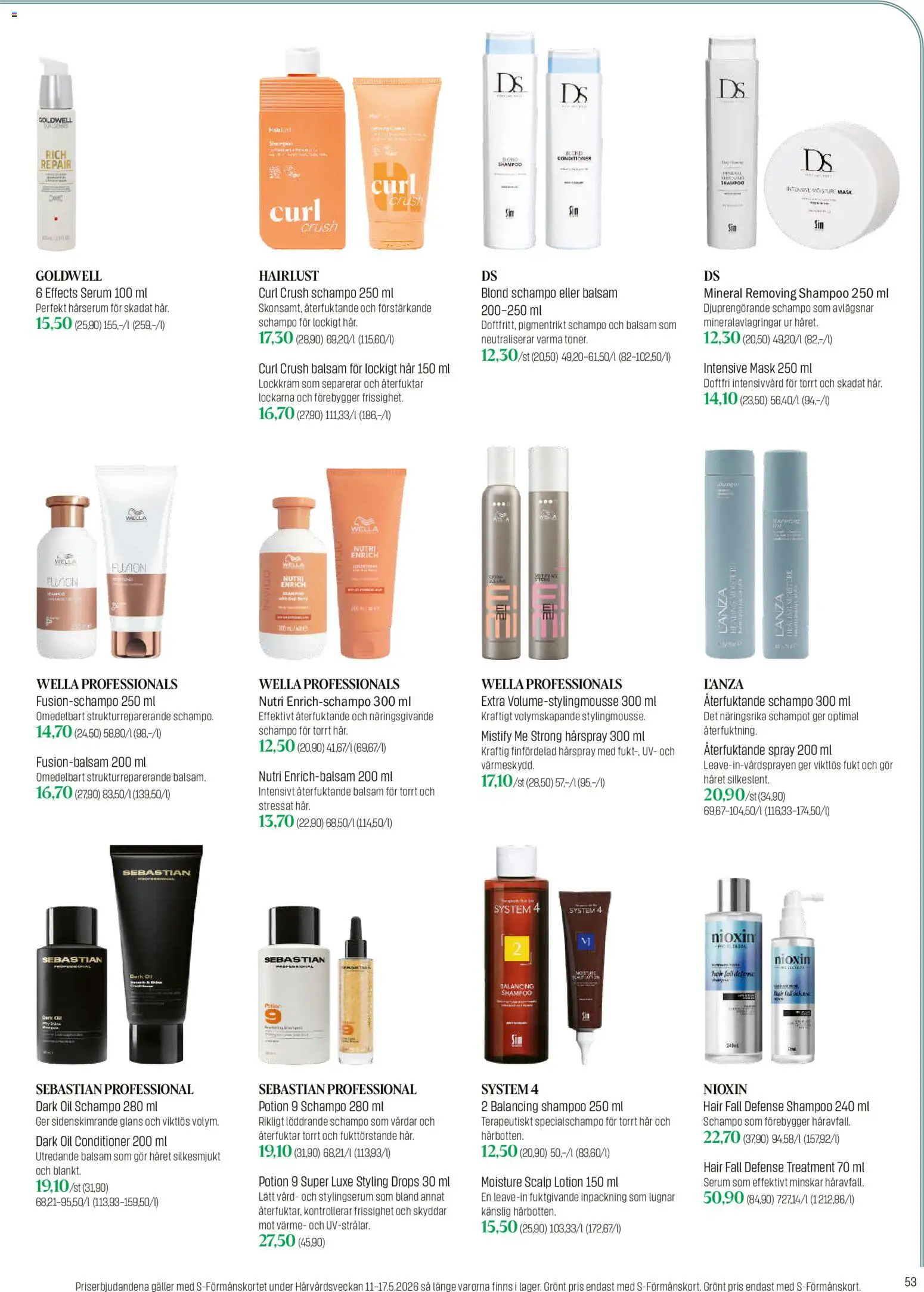 Sokos tarjoukset - Emotion – voimassa 20.04.2026 alkaen | Sivu: 53 | Tuotteet: Shampoo, Mousse