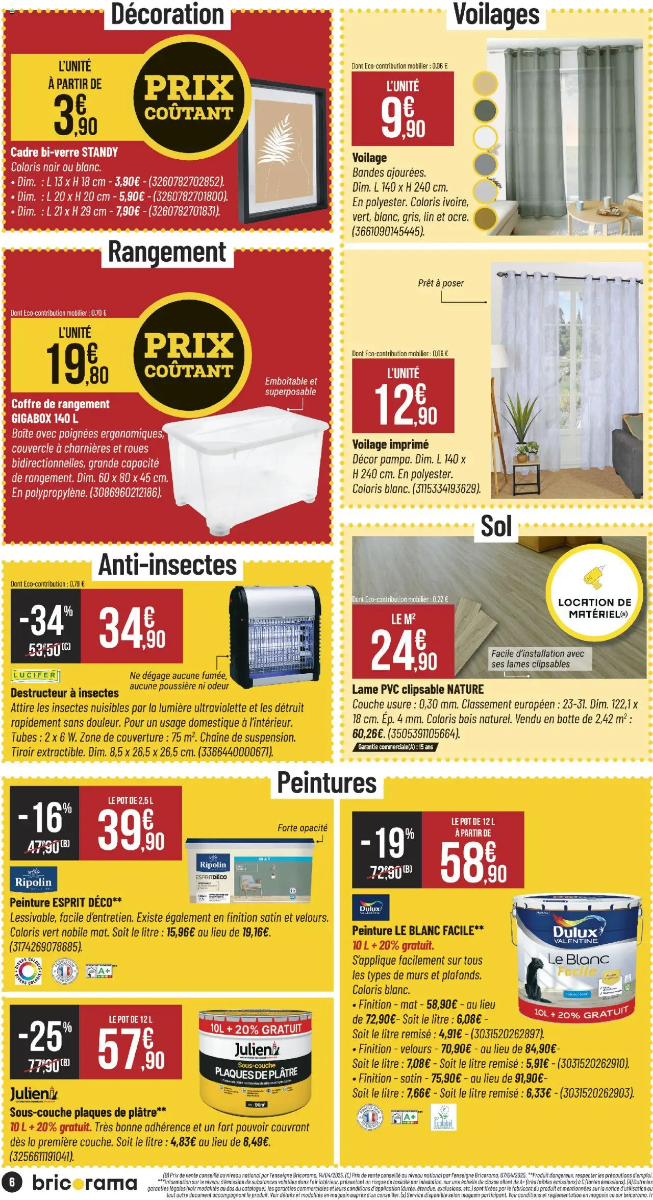  | Page: 6 | Produits: Clé, Poignées, Couverture, Cadre