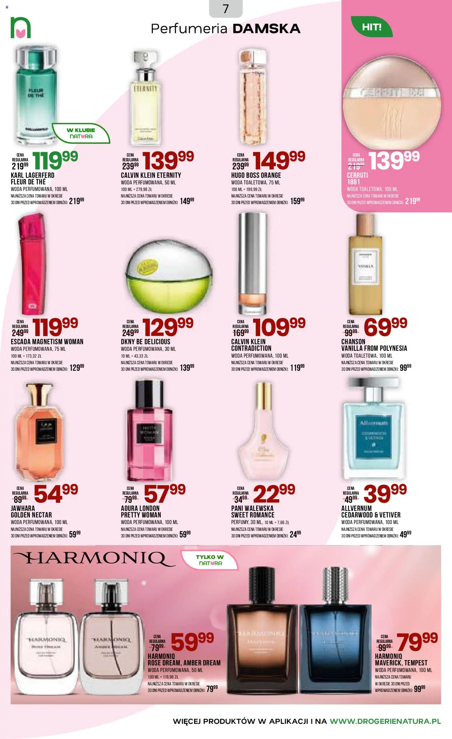 Drogerie Natura Gazetka od 16.02.2026 | Strona: 7 | Produkty: Woda